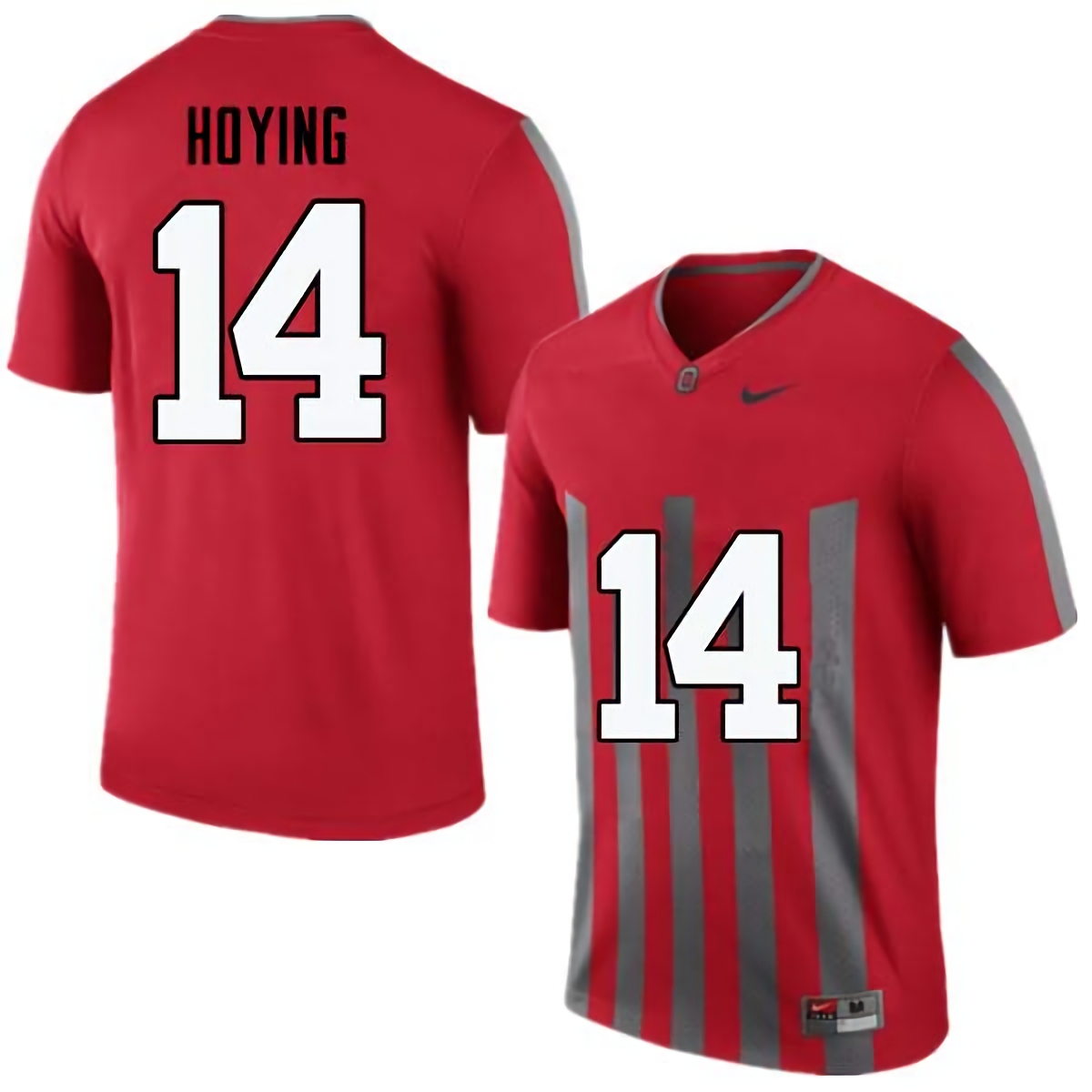 Bobby Hoying Ohio State Buckeyes Men's NCAA #14 Nike Throwback Red College Stitched Football Jersey DGQ5856RH